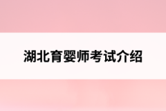 <b>湖北育婴师考试简介</b>