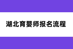湖北育婴师报名流程